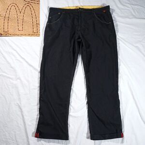 McDonald's Timeless Elements Work Pants Black 38x30